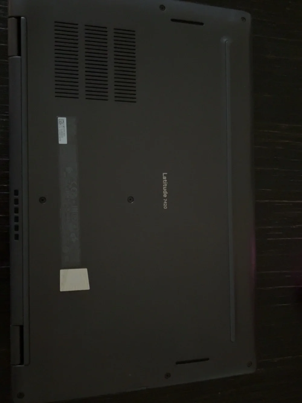 Dell Laptop Latitude 7420 - Black and Silver Accents